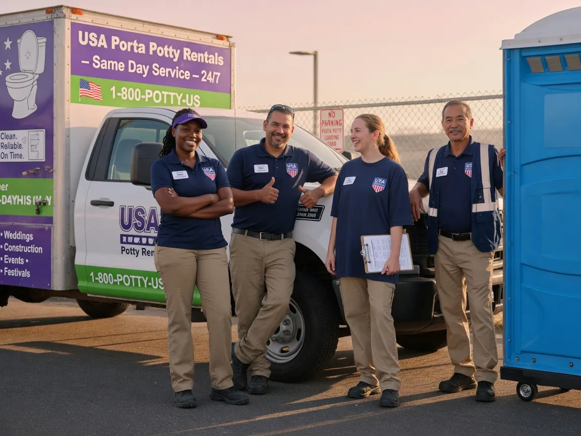 Porta Potty Rental company in Oceana, WV